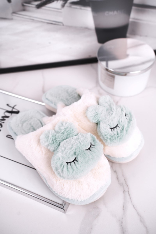 Dámske papiere jasne zelený králik