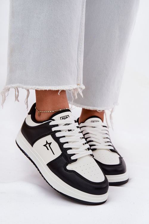 Dámske Tenisky Big Star RR274A240 HI-POLY SYSTEM Biela-Čierna