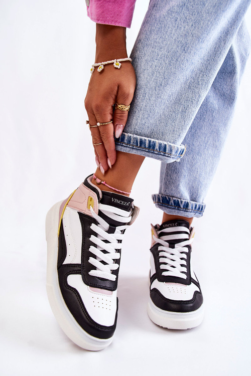 Dámske vysoké športové topánky Multicolor Silje