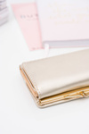 Small Women's Gold Wallet On Bigiel