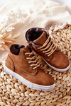 Dětské Oteplovací Sportovní Boty Big Star BB374131BS Camel