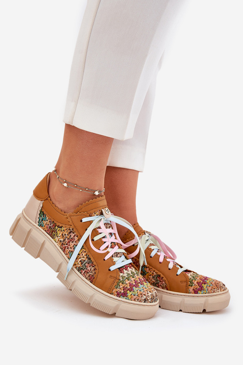 Dámské Kožené Polobotky Maciejka 05850-29 Multikolor