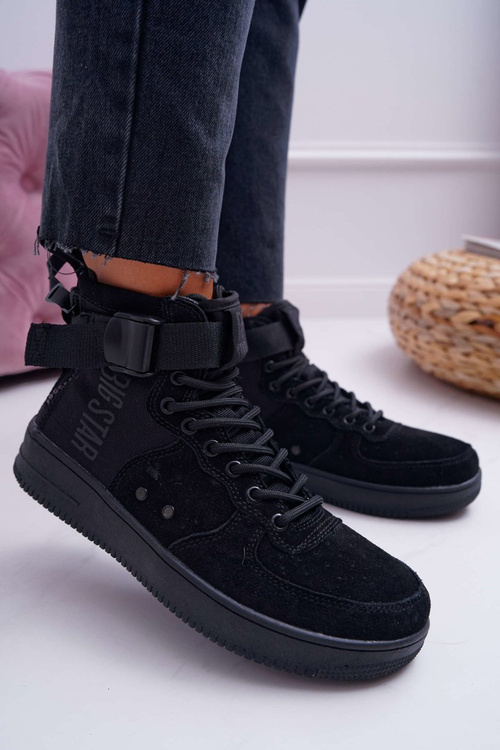 Dámská Obuv Sneakers černé Big Star EE274662