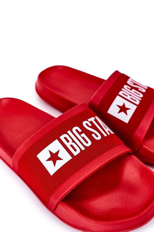 Pánské Nazouváky Big Star HH174832 červené