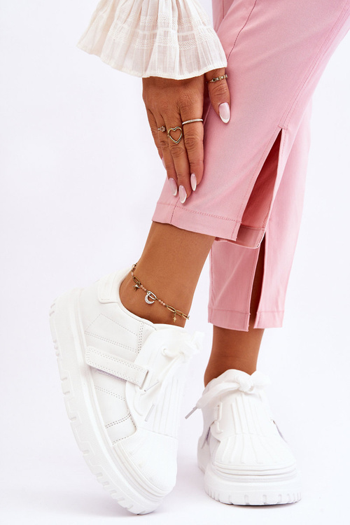 Dámská módní sportovní obuv bílá Genesis