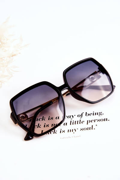 Klasické dámské sluneční brýle Ombre M2352 Černá