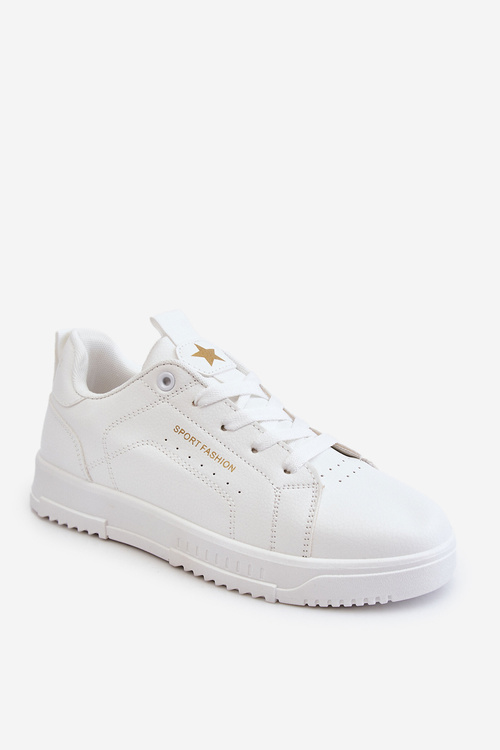 Dámska čipka -White Mikaela Športové topánky