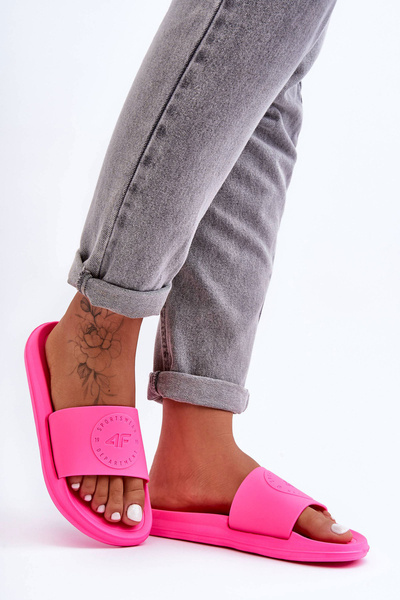 Dámské sportovní sandály 4F 4FSS23FFLIF069-53S Fuchsia