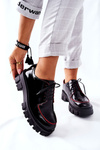 Dámské Kůže Polobotky Maciejka Černé 5074A-01