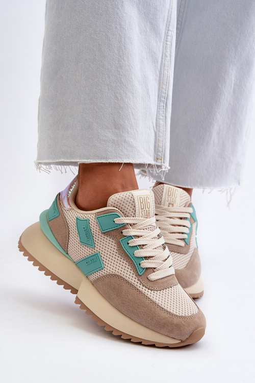 Dámské tenisky Big Star NN274973 béžové