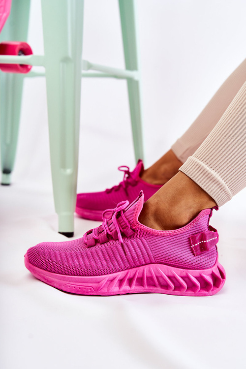 Dámské boty ze sportovního materiálu růžový Lenney