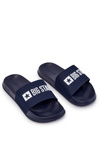 Pánska veľká hviezda JJ174507 Navy Blue Plippers