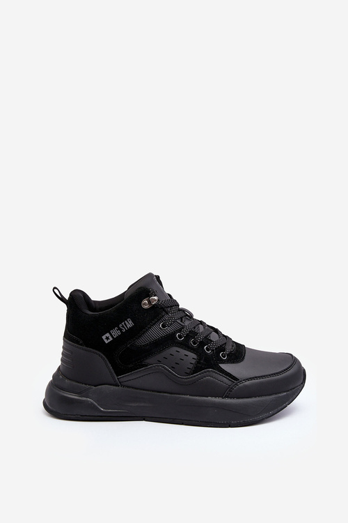 Mužské Zateplené Sportovní Boty Černé Big Star MM174161