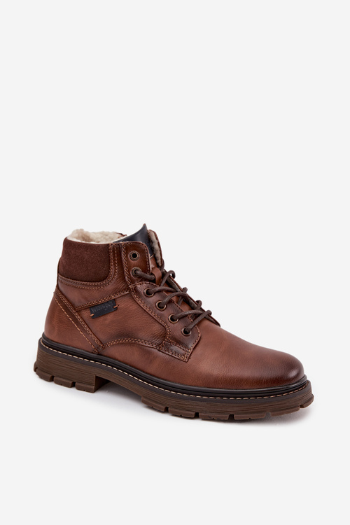 Pánské zimní kozačky Wrangler 20253034.JCU hnědé