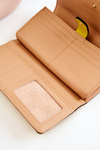 Dámska veľká kožená peňaženka Nobo M0123-C002 žltá