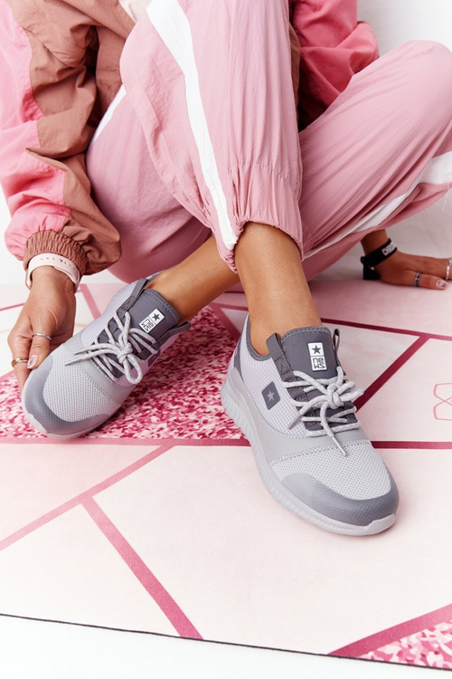 Dámska športová topánka pohodlie pena šedá najlepšie