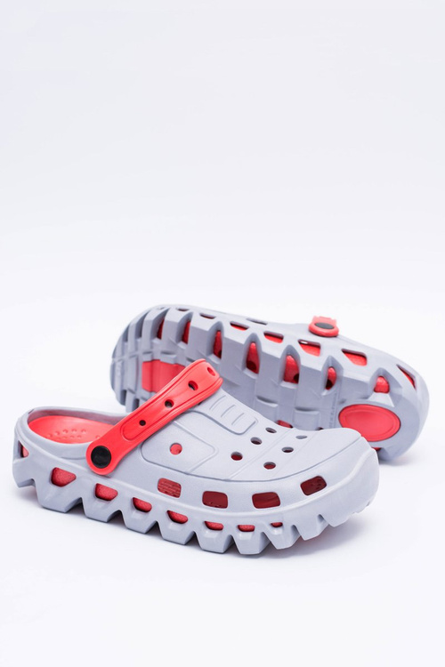 Šedé pánské zahradní žabky Flameshoes