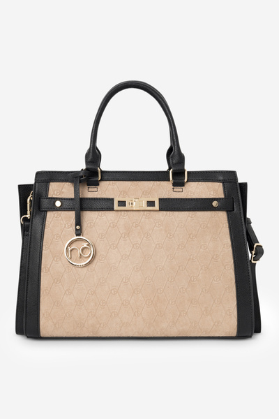 Veľká klasická NOBO R1710-C015 Beige-Black CANAGE