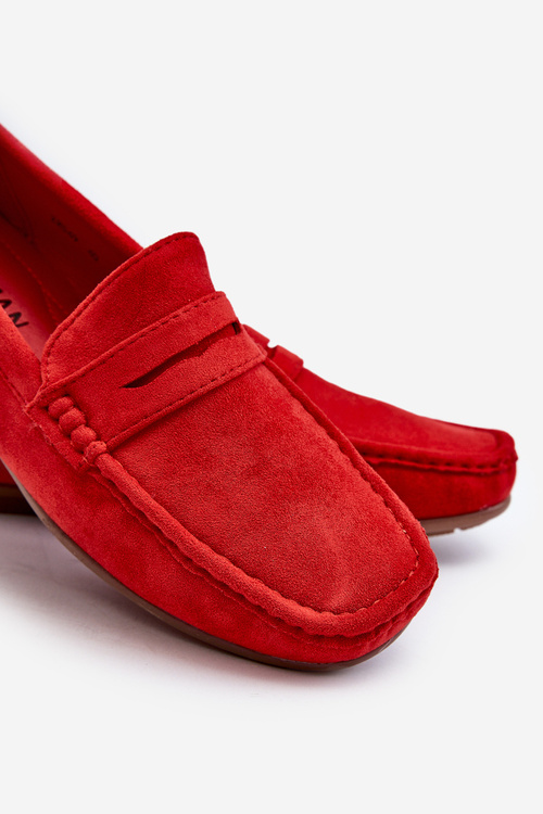 Mužské semišové mokasíny tmavě modré Wesley