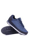 Solid Men Navy Blue Trekking topánky Newlans