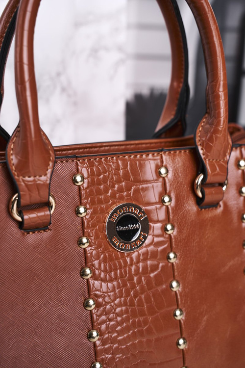 Elegantní Karamelová Kabelka MONNARI BAG4590-017