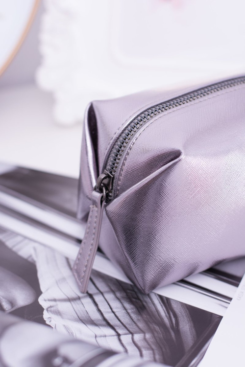 Kozmetička Saszetka Monnari Metallic Grey