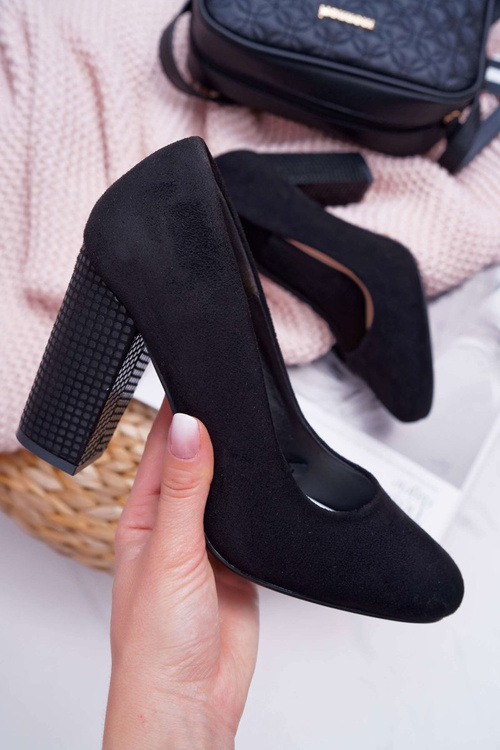 Dámske čerpadlá Sergio Leone PB200 Suede Black Selva