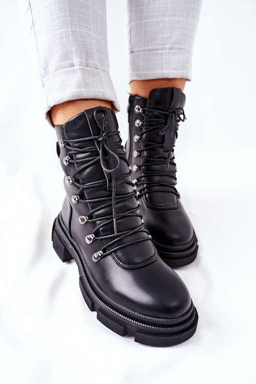 Ženské izolované topánky čierne perfektné topánky