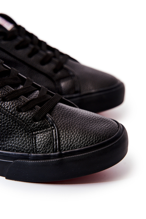 Pánské kožené tenisky Cross Jeans JJ1R4022C Black