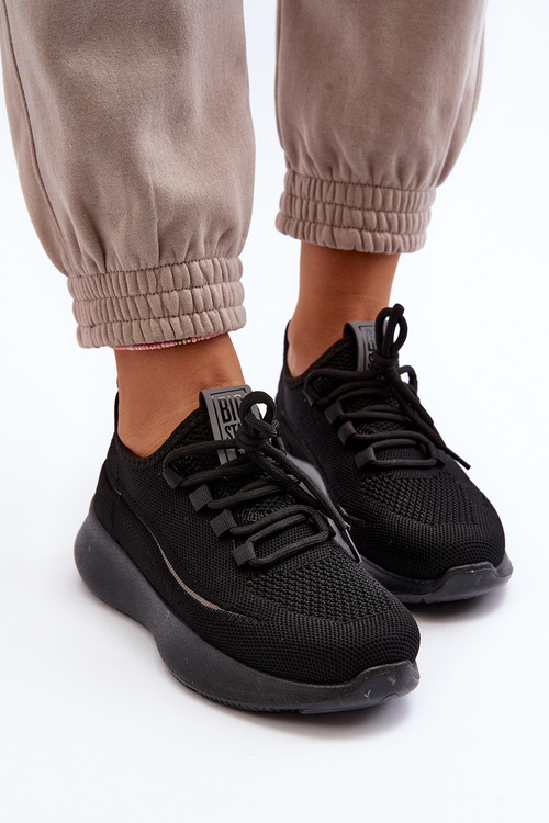 Dámske športové topánky Big Star NN274663 čierne