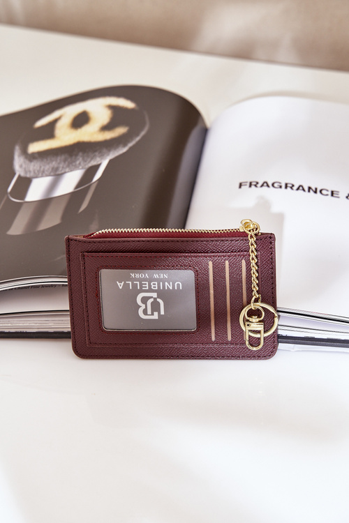 Pouzdro Na Karty Dámská Peněženka S Klíčenkou Hnědá Therinore