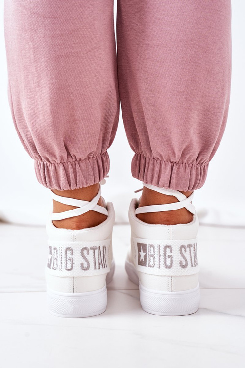 Dámská Zateplená Sportovní Obuv Big Star EE274352 Bílé