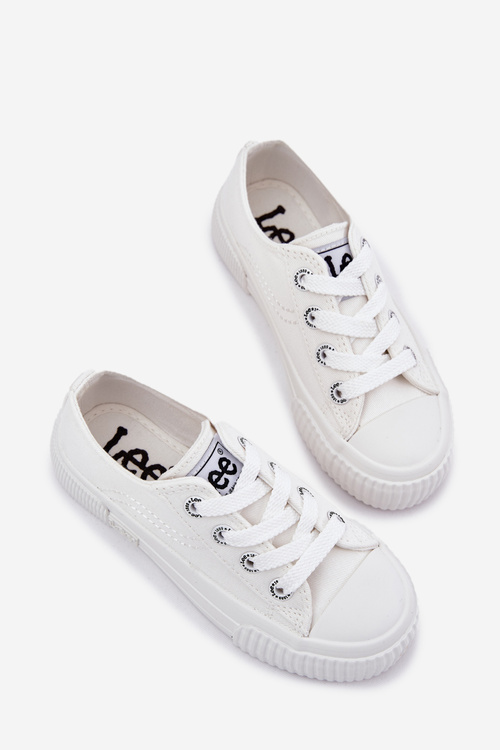 Dětské Mládežnické Tenisky LEE ISLA C LOW JR 50251058 Bílé