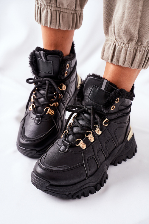 Dámské Kotníkové Boty Izolované Cerné Hareshaw