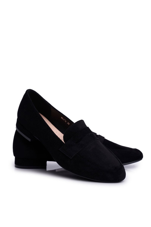 Dámske mokasíny Sergio Leone Mk734 Black Nebbi