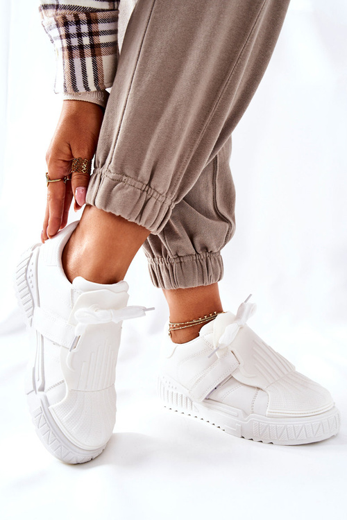 Dámske športové topánky tenisky biele sny