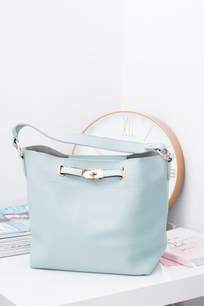 Turquoise Women's A4 Shoulder Bag