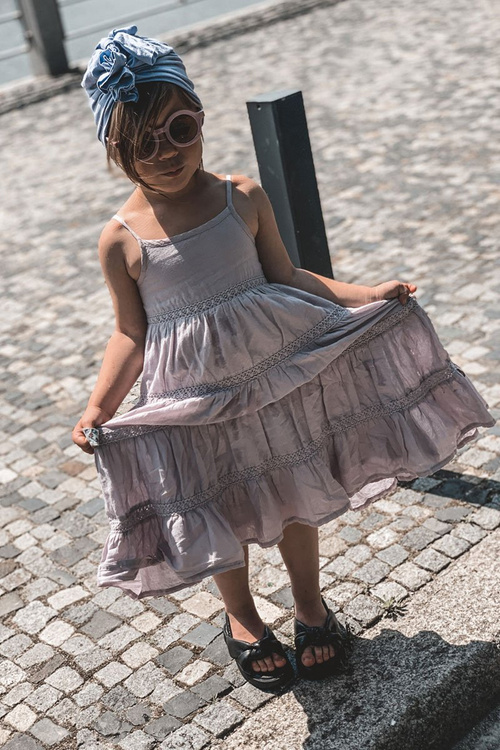 Detské sandále s Welt Black Bubble Gum