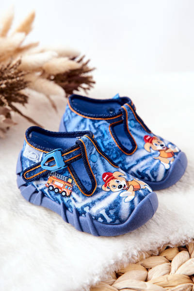 Befado Papci topánky Pes and Guard 110354 Blue