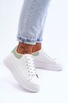 Dámská klasická sportovní obuv bílo-Zelená Night Trip