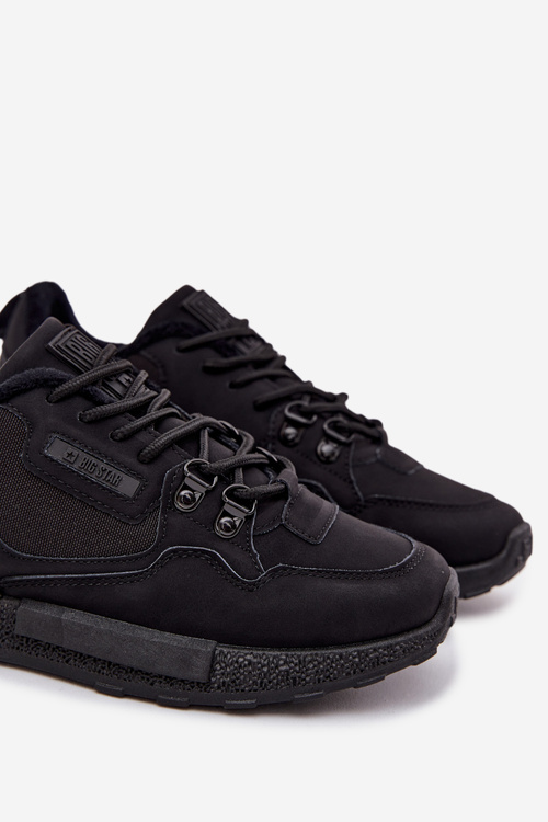 Pánská sportovní obuv s izolací SS174411 HI-POLY SYSTEM Černá