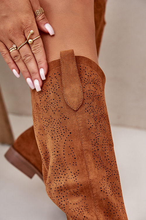 Dámské Kozačky Prodyšné Camel S.Barski HY42-132