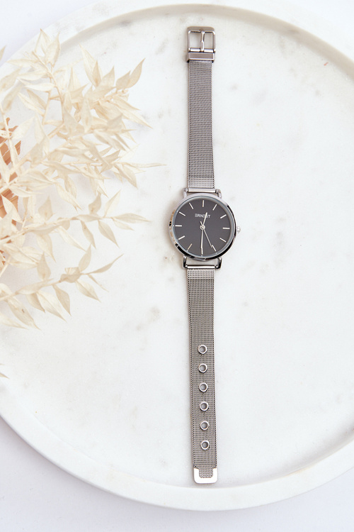 Dámske hodinky na striebre s náramkom Ernest E97280