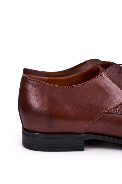 Pánské Kožené Mokasin BEDNAREK Hněde