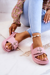 Klasické dámske papuče veľká hviezda JJ274A308 Pink