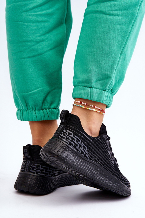 Dámská síťovaná sportovní obuv Memory Foam System Big Star LL274662 Černé