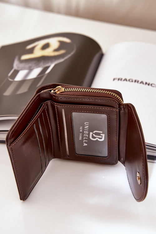 Dámská Peněženka Z Eko Kůže Čokoládová Congaia