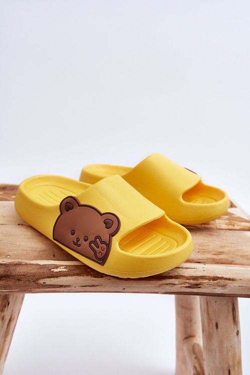 Lehké Pěnové crocs S Medvídkem Žlutá Todi