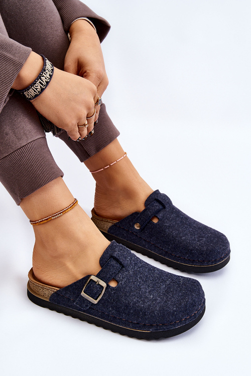 Ženské patričné papuče inblu DJ-07-041 Navy Blue