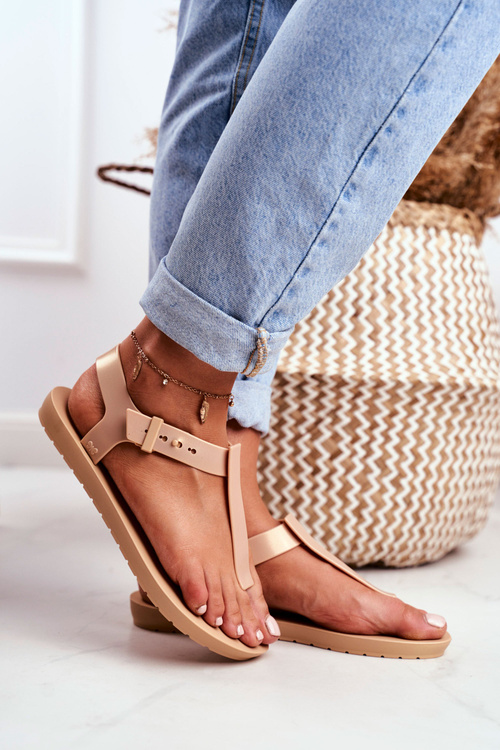 Dámské Sandály ZAXY Béžové DD285040